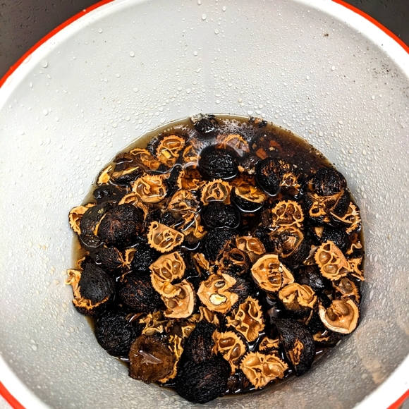 OOAK Crop Button Shirt Patches Up cycled Large - Picture 5 of 5